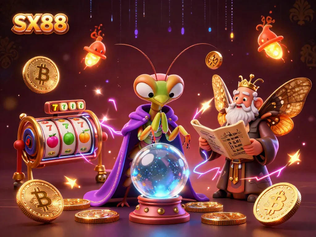 SX88 enhances the gaming experience with mystical fortune tellers and slot elements